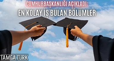 Cumhurbaşkanlığı Açıkladı: En Kolay İş Bulan Bölümler