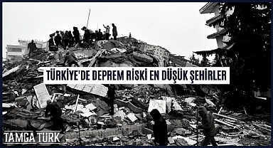 Türkiye'de Deprem Riski En Düşük Şehirler