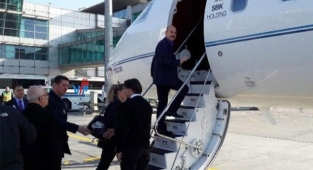 Soylu'nun, Sezgin Baran Korkmaz'ın Uçağına Binerken Fotoğrafı Çıktı