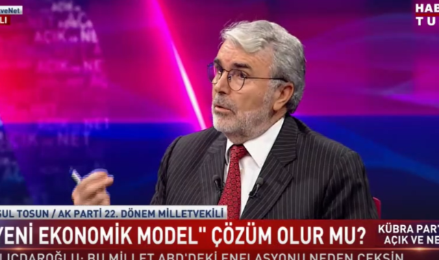AKP'li Resul Tosun: Almanya'da Yüzde 150 Enflasyon Var