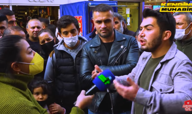 AKP'liler Sokak Röportajlarını Provoke Etmeye Başladı