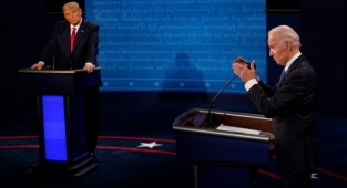Biden'la Program Öncesi Trump'ın Çin Virüsü Testi Pozitif Çıktı İddiası