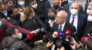 CHP Lideri Kılıçdaroğlu TÜİK Kapısında Açıklama Yaptı