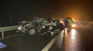 Gülçin Ergül Trafik Kazası Geçirdi