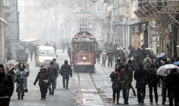İstanbul İçin Kar Uyarısı