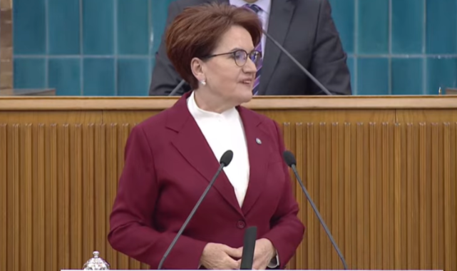 İYİ Parti Genel Başkanı Akşener Grup Toplantısında Konuştu