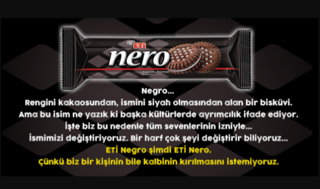 Negro Gitti Nero Geldi: 'Kültürümüzde Hiçbir Karşılığı Olmadığı Halde...'