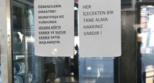 Öğrencilere Verilen Ekmeğe Kota