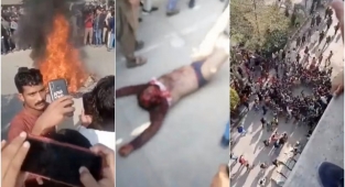 Pakistan'da Bir Adam, 'Kur'an'ı Yaktığı' İddiasıyla Öldürülüp Yakıldı