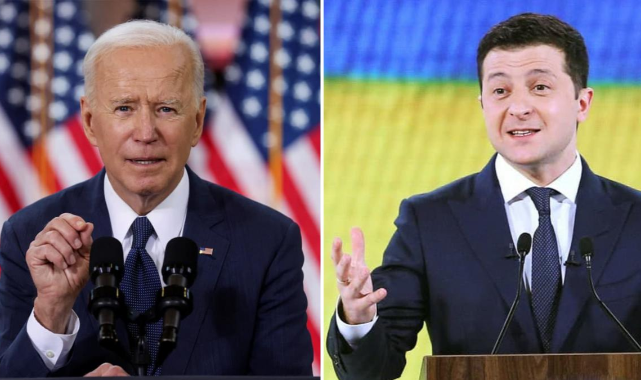 ABD Başkanı Biden Rus Saldırısı Halinde Ukrayna'ya Destek Sözü Verdi