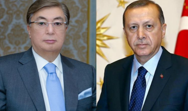 AKP'li Cumhurbaşkanı Erdoğan, Kazak Diktatörü Tokayev'i Aradı