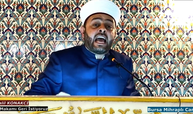 Bursa Barosu Hilafet Çağrısı Yapan İmam Hakkında Suç Duyurusunda Bulundu