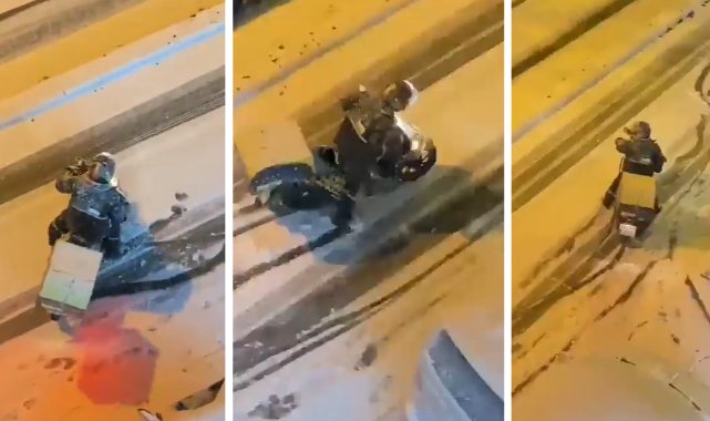 İstanbul Valisi Yoğun Kar Yağışı Nedeniyle Motokuryeliği Yasakladı