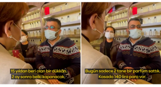 Akşener'e Konuşan Esnaf: 15 Yıllık Dükkân 2 Ay Sonra Belki Kapanacak