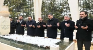 Çorum'da Vali, Milletvekili, Belediye Başkanı ve Rektör Vatan Haini İskilipli Atıf'ı Andı