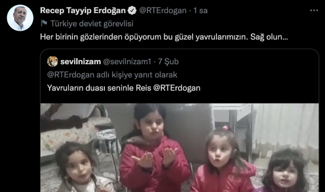 Ekonominin Kitabı: Evin İçinde Montla Oturan Çocuklar Saray'da Karantinada Olan Erdoğan'a Dua Etti