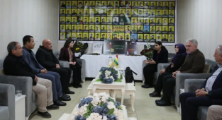 HDP Milletvekilleri Irak'ta Kürtçü Terör Örgütünün Temsilciliğini Ziyaret Etti
