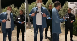 Kahraman Türk Polisinin Gökhan Göz Adlı Şahıs Karşısındaki Tavrı Tartışma Yarattı