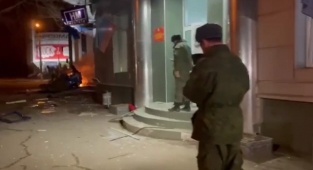 Rus Askerlerinin İşgal Ettiği Luhansk'tan İlk Görüntüler