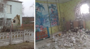 Rus Güçleri Lugansk'ta Bir Çocuk Yuvasını Vurdu