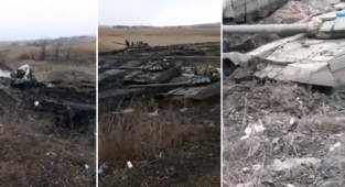 Rus Tankları Ukrayna Sınırında Çamura Saplandı