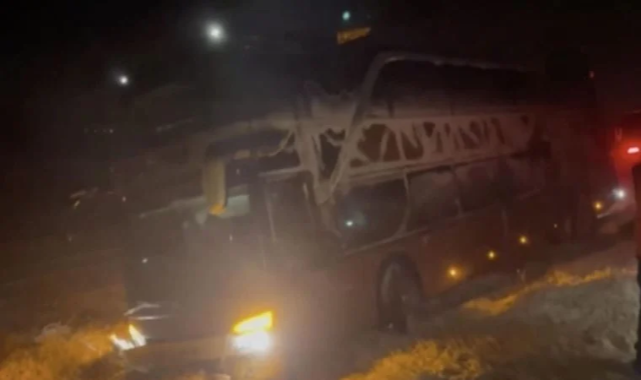 Ukrayna'ya Giden 2 Tahliye Otobüsü Bulgaristan'da Kaza Yaptı