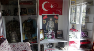 Yangında Evdeki Tüm Eşyalar Küle Döndü: Şehidin Hatıraları Zarar Görmedi