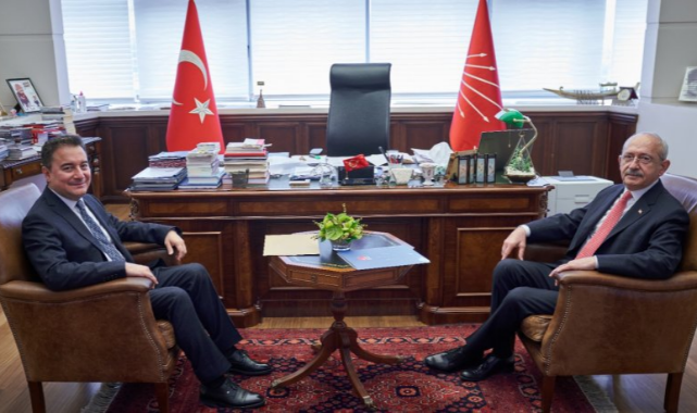 Babacan Kılıçdaroğlu'nu Ziyaret Etti