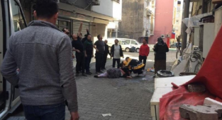 Cam Silen Kadın Beşinci Kattan Düştü