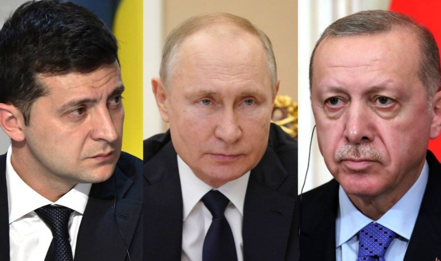 Erdoğan, Putin ve Zelenskiy'i Türkiye'ye Davet Etti