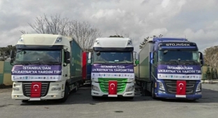 İBB, Ukraynalı Mültecilere Yardım Gönderdi