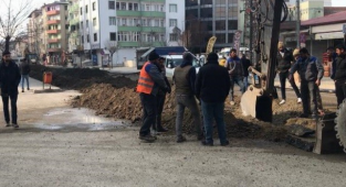 Iğdır'da Doğal Gaz Borusu Patladı: Vatandaşlar Durup Seyretti