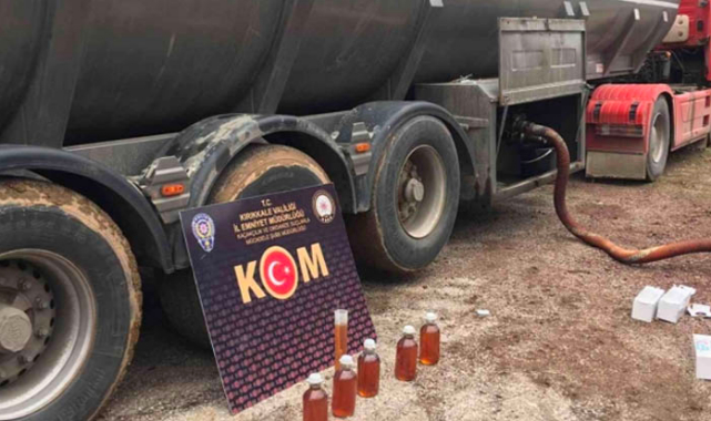 Kırıkkale’de 26,5 Ton Kaçak Akaryakıt Ele Geçirildi
