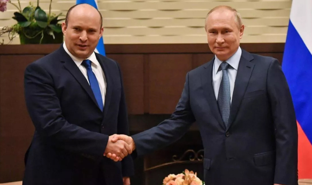 Rus Diktatörü Putin, İsrail Başbakanı İle Görüştü