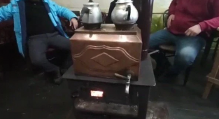 Tüp Fiyatları Katlandı: Rize'de Bir Çay Ocağı Çayı Sobada Demlemeye Başladı