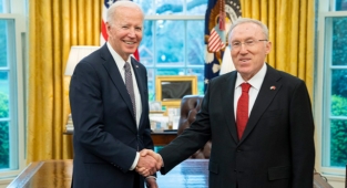 ABD Başkanı Biden, Washington Büyükelçisi Mercan İle Görüştü