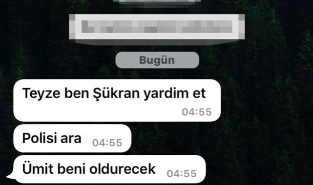 Adana'da Kadın Cinayeti: 'Teyze Polisi Ara, Ümit Beni Öldürecek'