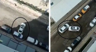 Ailesiyle Tartışan Şahıs 7 Araca Otomobiliyle Çarpıp Babasını Dövdü