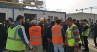 Akkuyu'da 3 Aydır Maaşı Ödenmeyen İşçiler İş Bıraktı
