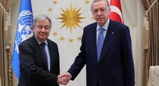 AKP'li Cumhurbaşkanı Erdoğan, BM Genel Sekreteri Guterres İle Görüştü