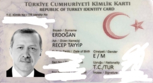 AKP'li Cumhurbaşkanı Erdoğan ve MİT Müsteşarı Hakan Fidan'ın Kimlik Bilgilerini Paylaştılar