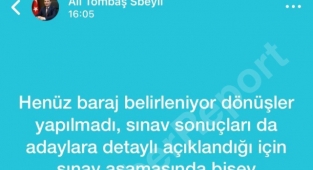 AKP Sultanbeyli İlçe Başkanı Torpil Mesajını Yanlışlıkla WhatsApp Durumunda Paylaştı