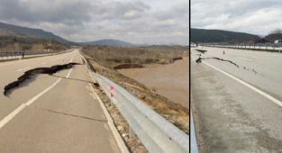 Bu Kez de Kastamonu-Karabük Yolu Çöktü