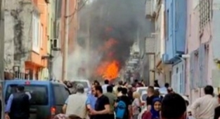 Bursa'da Uçak Düştü