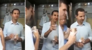 İstanbul'da Arapça Fiş Kesen Restoranın Şam Şubesini Ziyaret Eden Beşar Esad'dan Dikkat Çeken Sohbet