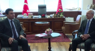 Gültekin Uysal, Kılıçdaroğlu'nu Ziyaret Etti
