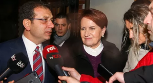 İmamoğlu ve Akşener'den Alparslan Türkeş Mesajları