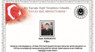 Kahraman Bir Türk Askeri Şehit Oldu