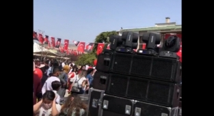 Kırşehir'deki 23 Nisan Kutlamalarında Arapça Müzikler