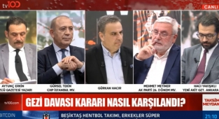 Metiner 'FETÖ Yargısını CHP'nin Kurduğunu' İddia Etti, Gürkan Hacır'ın Sorusu Üzerine İptal Oldu